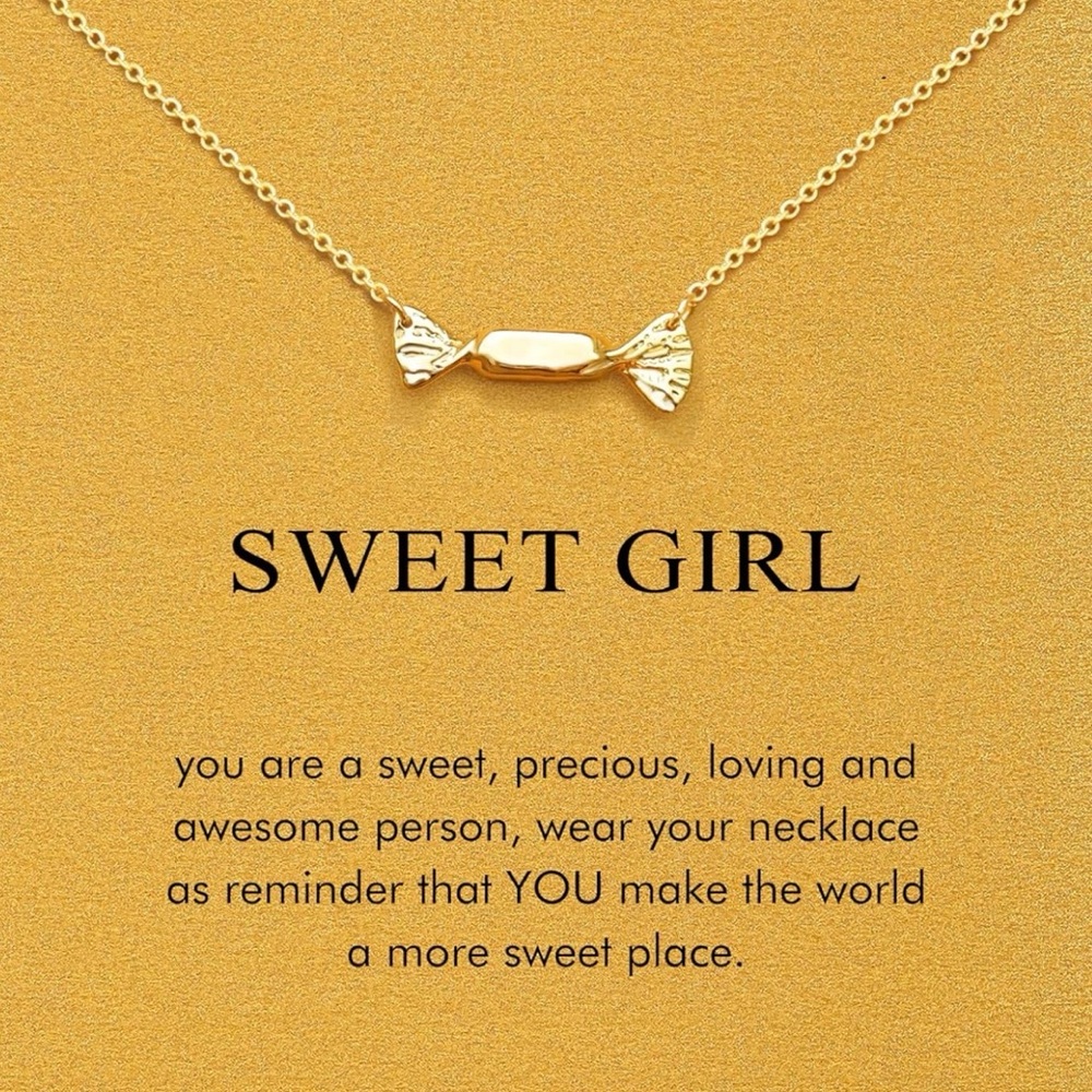 Sweet Girl Gold Necklace